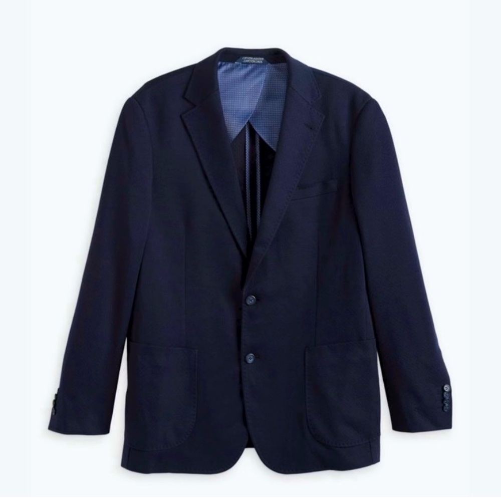 Zanetti Luca Seersucker Partial Lined Sportscoat